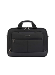 American Tourister Bass Briefcase 02 Suitcases for Unisex, Black