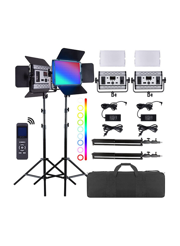 

Tolifo 60W Soft LED RGB Daylight Kit, GK-S60RGB, Black