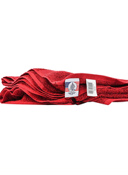Thomaston Mills Soft Cotton Bath Towel, 550 GSM, 70 x 140cm, Cherry Red