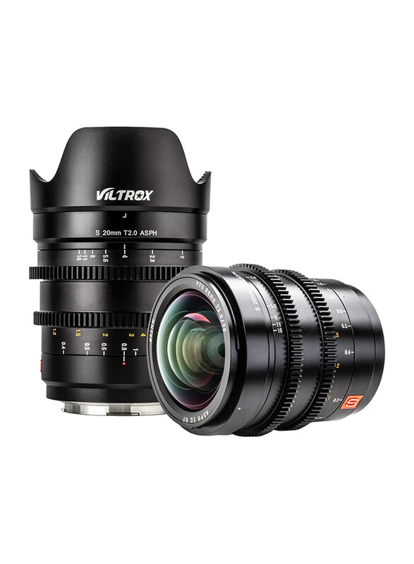 

Viltrox S 20mm T2.0 ASPH Full-Frame Wide-Angle Manual Focus Cinema Lens for Leica SL SL2/Panasonic S1 S1R S1H L-Mount Camera with High Picture Quality