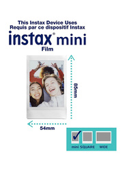 Fujifilm Instax Mini 11 Instant Camera with 60mm f/12.7 Lens, Sky Blue