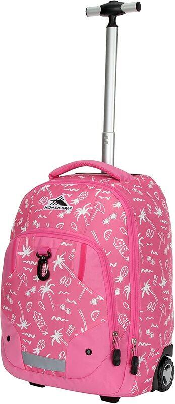 

High Sierra Jarvis Wheeled Trolley Backpack, L, Pink