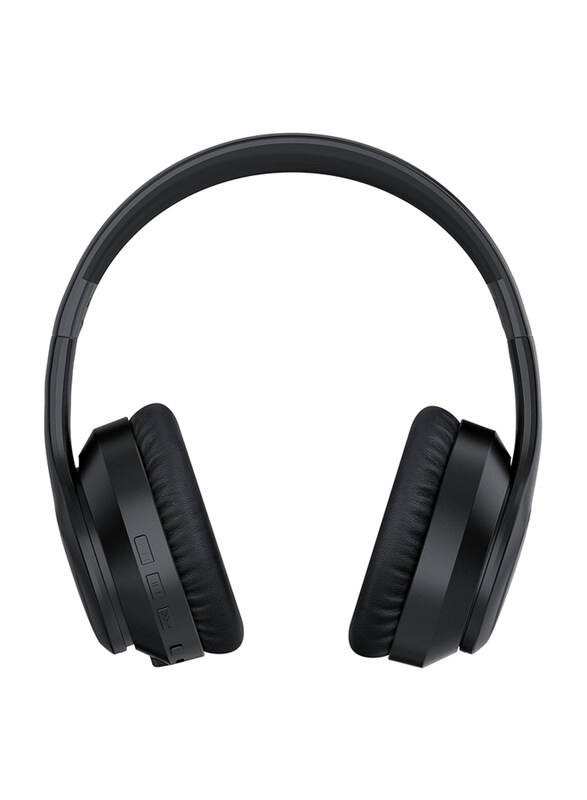 Saramonic Wireless Bluetooth Over-Ear Noise Cancelling Headphones with 40mm Driver and Leather Earpads, Black