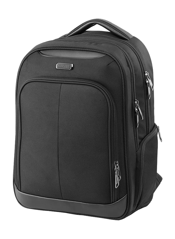 American Tourister Bass 15.6 Inch Laptop Backpack for Business, Black