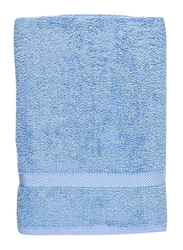 Thomaston Mills Soft Cotton Bath Towel, 550 GSM, 70 x 140cm, Skyblue Light Blue