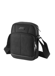 American Tourister Bass Shoulder Bag for Unisex, Black