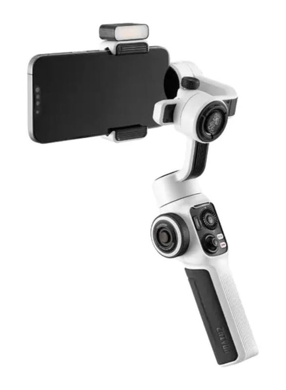 Zhiyun Smooth 5S Gimbal Stabilizer for Smartphones, White/Black