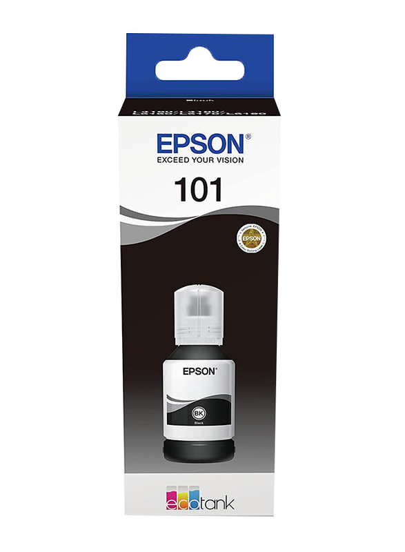 Epson 101 EcoTank Black Ink Bottle, 70ml