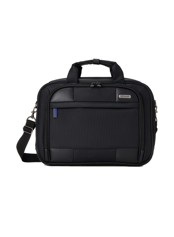 American Tourister Merit II 15.6 Inch Laptop Briefcase, Black