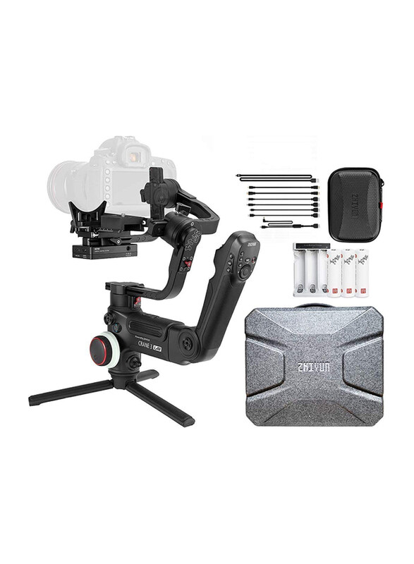 

Zhiyun Crane 3 Lab 3-Axis Handheld Gimbal Stabilizer for DSLR Camera, Black