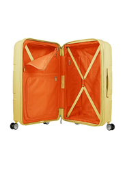 American Tourister Check in Medium Instagon Luggage Trolly Suitcase, 69cm, Pastel Yellow