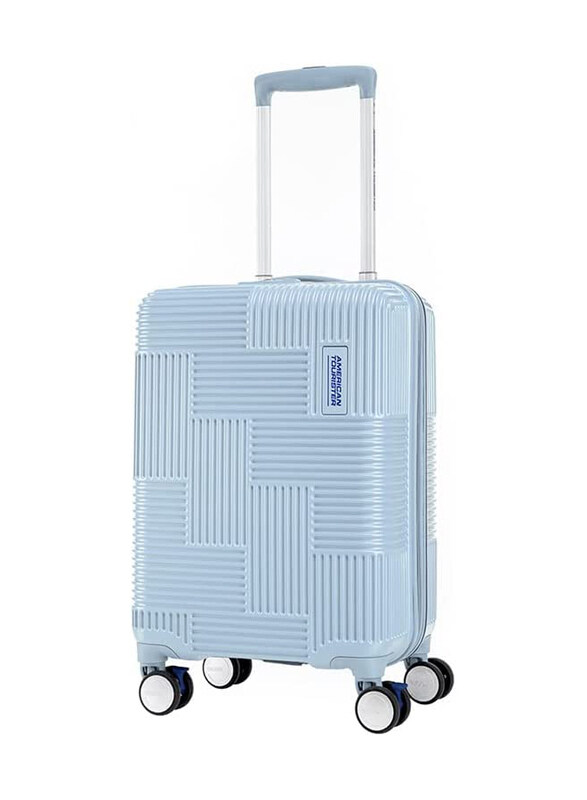 

American Tourister Luggage Velton Spinner Powder NON-EXP, 55cm, Blue
