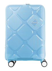 American Tourister Cabin Size Instagon Luggage Trolly Suitcase, 55cm, Pastel Blue