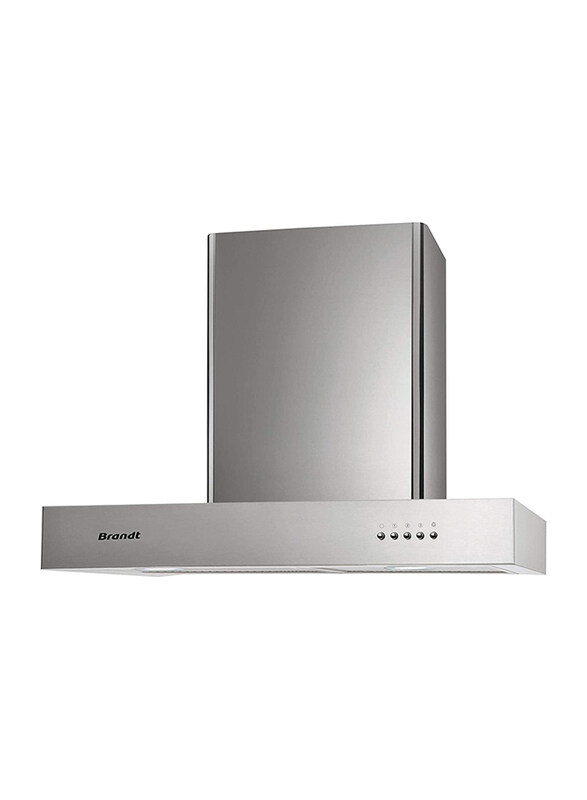 

Brandt Stainless Steel Range Cooker Hood, 60cm, AD1516X, Silver