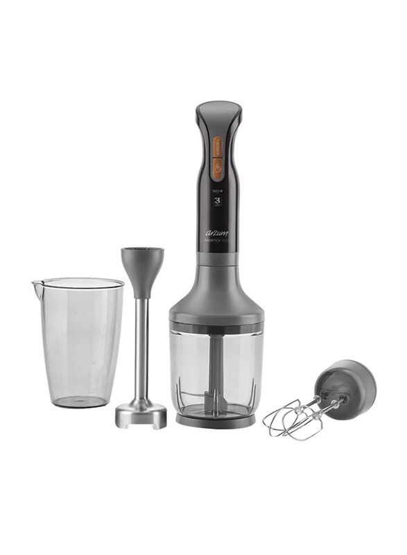 

Arzum 1.5L Prostick Hand Blender Set, 1500W, AR1014, Multicolour