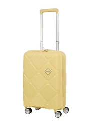 American Tourister Cabin Size Instagon Luggage Trolly Suitcase, 55cm, Pastel Yellow