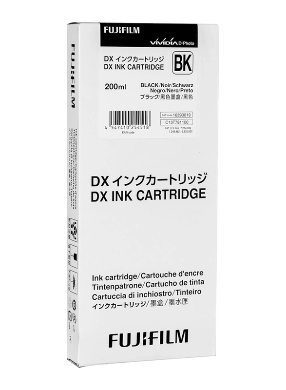 Fujifilm Vividia Black Dx Ink Cartridge