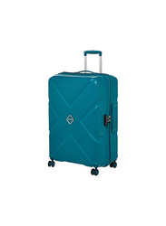 American Tourister Kross Hard Cabin Luggage Trolley Bag, 79cm, Spring Green