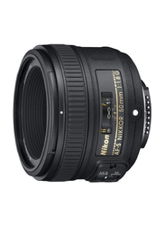 Nikon Af-S Fx NIKKOR Lens with Auto Focus, 50MM F1.8G for Nikon DSLR Camera, Black
