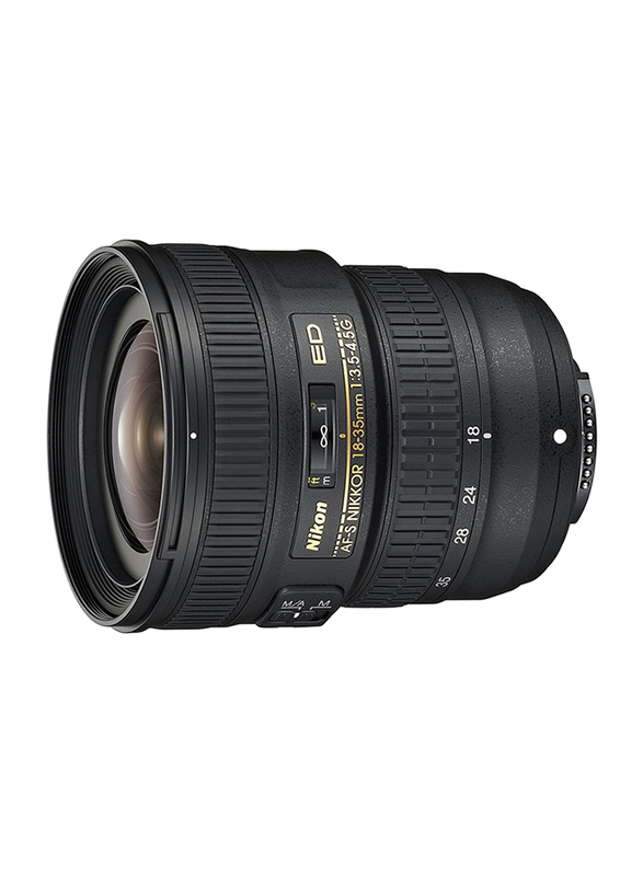 Nikon AF-S Nikkor 18-35mm f/3.5-4.5G ED Lens for Nikon Digital SLR, Black