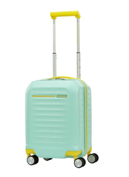 American Tourister Suitcase Frontec Spinner Expandable Carry-On Trolley Suitcase, 45cm, Aqua