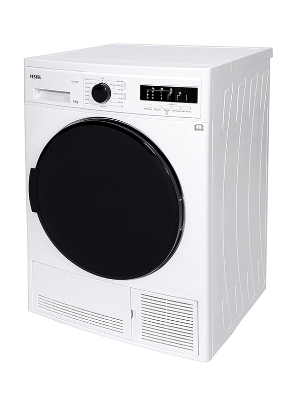 Vestel 7 Kg Front Load Tumble Dryer, TDC7GP2, White