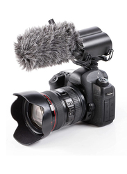 Saramonic Furry Outdoor Microphone Windscreen for Vmic & Vmic Record-E, VMIC-WS, Grey