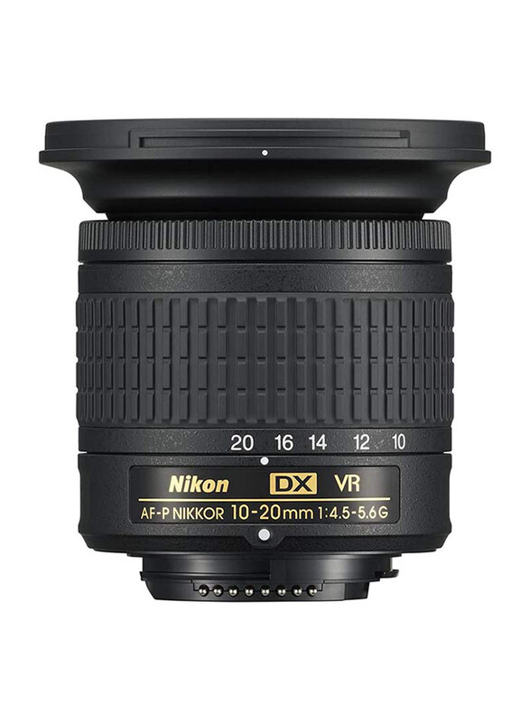 

Nikon AF-P DX 10-20mm f/4.5-5.6G VR Lens, Black