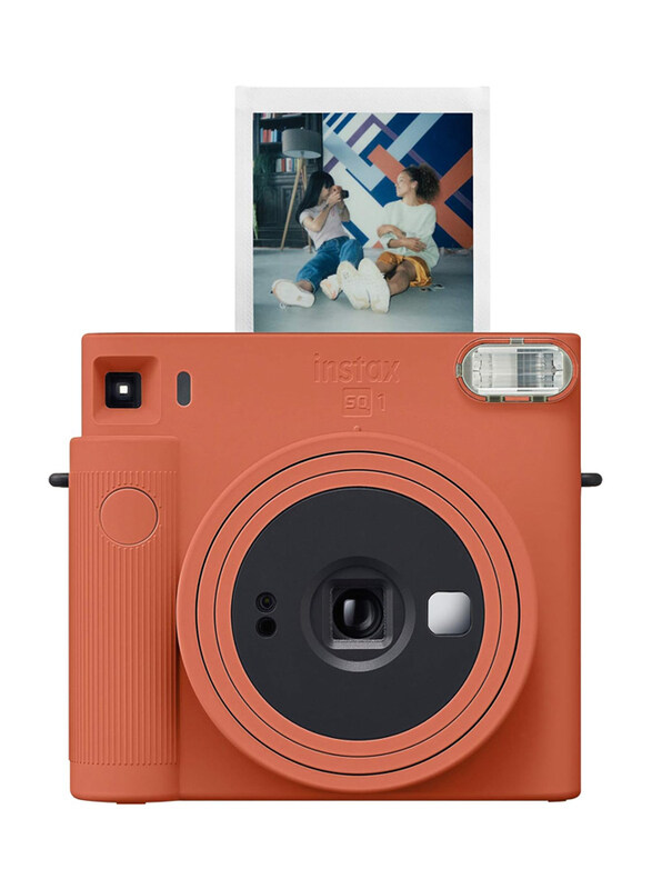 

Fujifilm Instax Square Sq1 Instant Camera, Terracotta Orange