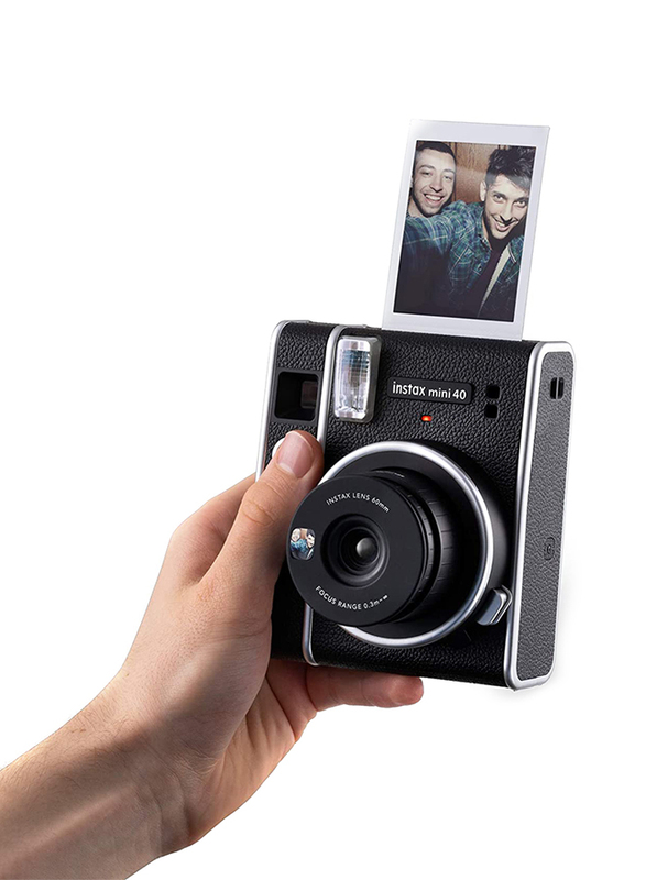 Fujifilm Instax Mini 40 Instant Camera, Black