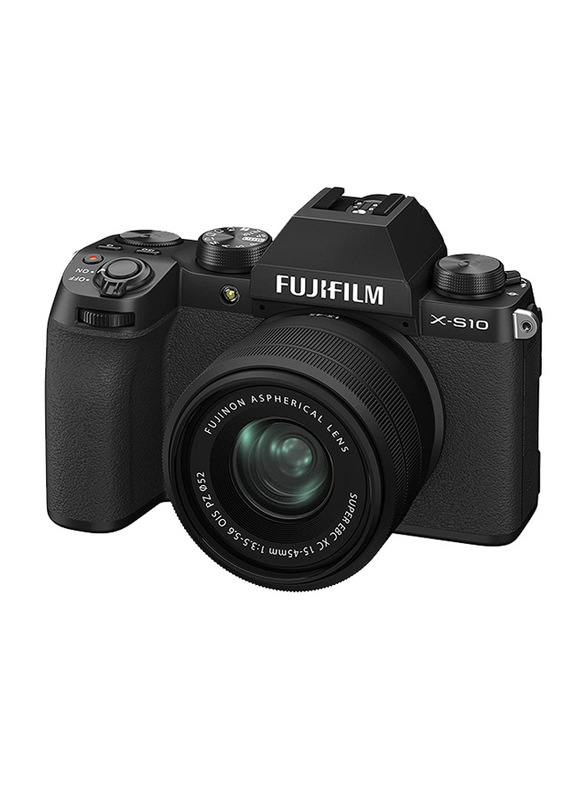 

Fujifilm X-S10 Mirrorless Cameras with XF15-45 mm Lens Kit, Black