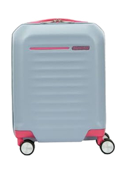 American Tourister Suitcase Frontec Spinner Expandable Carry-On Trolley Suitcase, 45cm, Purple