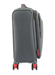 American Tourister Lapplite 4 Eco Lightweight Trolley with Expandable TSA, 55cm, Grey