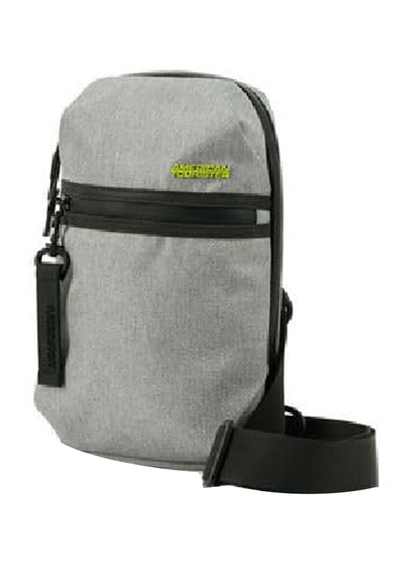 American Tourister Blake Utility Crossbody Bag for Unisex, Grey