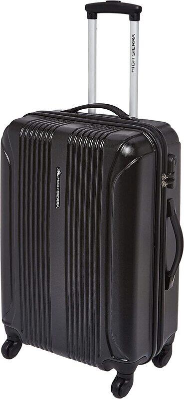 

High Sierra Bar Lite Hard Case Spinner Luggage Bag with 3 Digit Number Lock, 66cm, Black