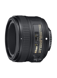 Nikon AF-S FX Nikkor 50mm f/1.8G Auto Focus Lens for DSLR Cameras, Black