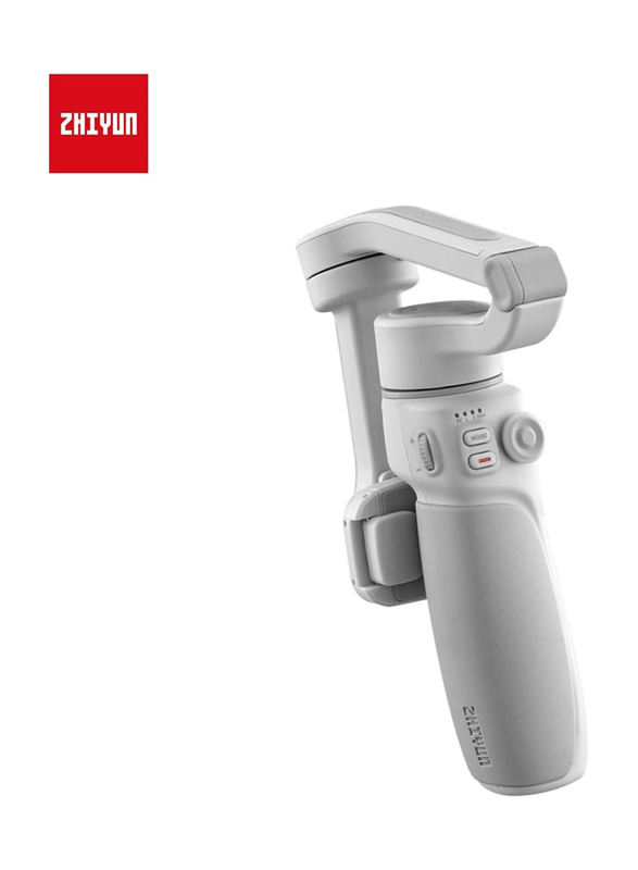 Zhiyun Smooth Q4 Combo 3-Axis Gimbal Stabilizer for Smartphones with Magnetic Fill Light, White