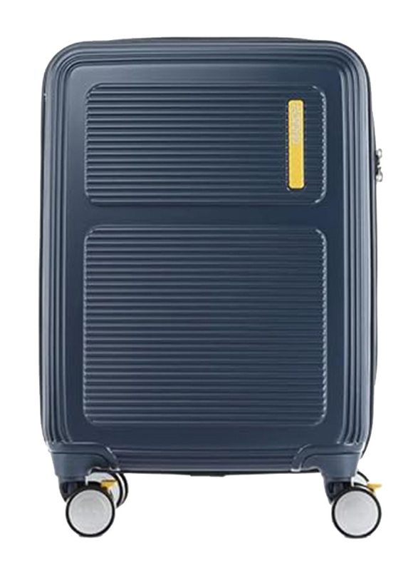 American Tourister Hardside Luggage Maxivo Spinner Wheels Suitcase, 68cm, Blue