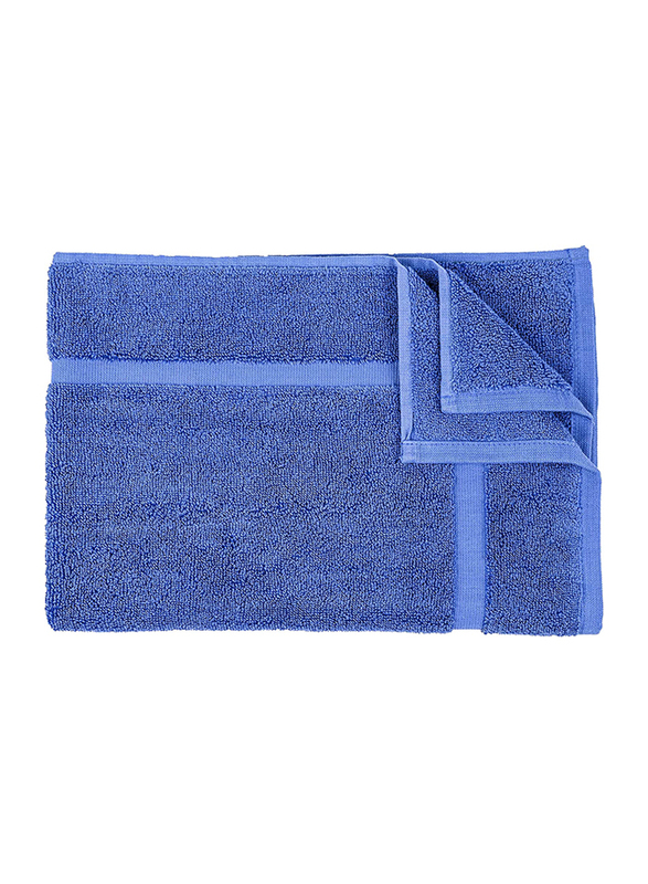 Thomaston Mills Cotton Bath Towel, 500 GSM, 89 x 183cm, Sapphire Blue