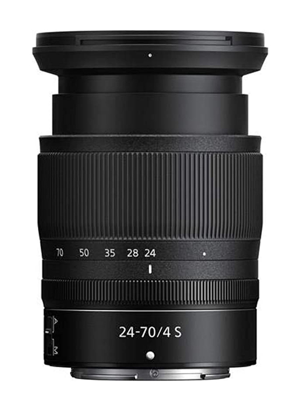 Nikon Nikkor Z 24-70mm f/4 S Lens for Nikon Camera, JMA704DA, Black