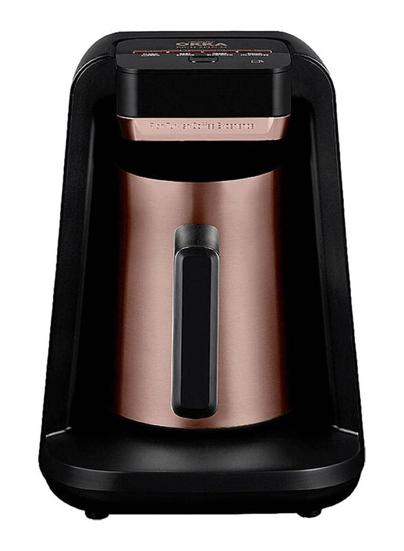 

Arzum 300ml Okka Rich Turkish Coffee Machine, OK0012-R, Black/Copper