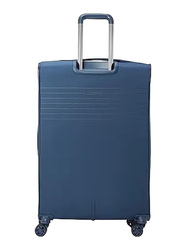 American Tourister Fornax Spinner Soft Trolley with Expandable TSA, 77cm, Ensign Blue