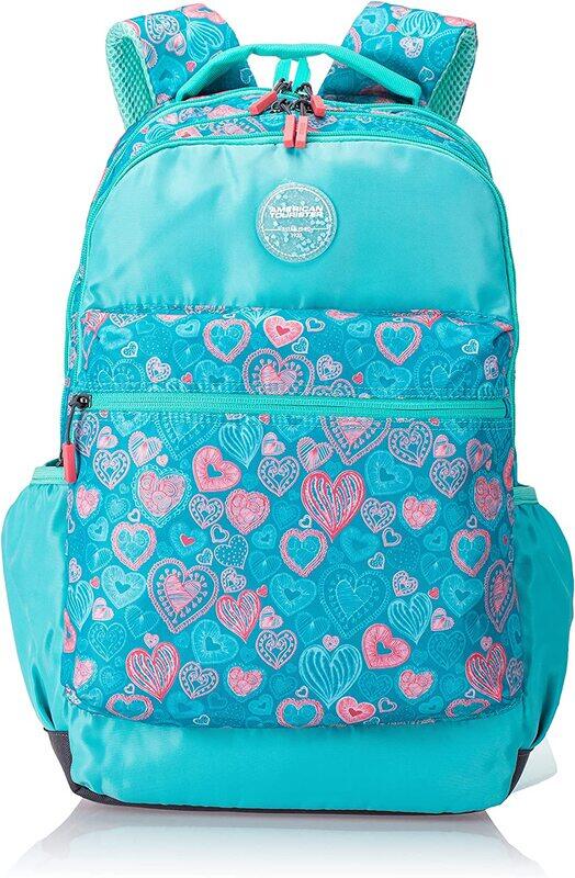 

American Tourister Ollie Backpack for School, M, Bright Aqua