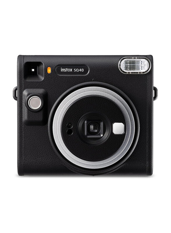 Instax Fujifilm SQ40 Instant Camera with 32mm f/2.8 Lens, Black