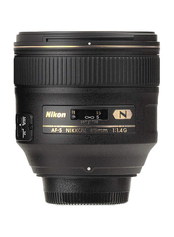 

Nikon AF-S Nikkor 85mm f/1.4G Lens, Black