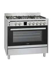 Vestel 5-Burner Freestanding Gas Cooker, FP96F51X, Silver