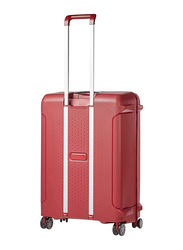 American Tourister Tribus Hardside Large Check-in Luggage Trolley Bag with 3 Digit Number Lock, 55cm, Red