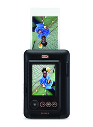 Fujifilm Instax Mini Liplay Hybrid Instant Camera, Elegant Black