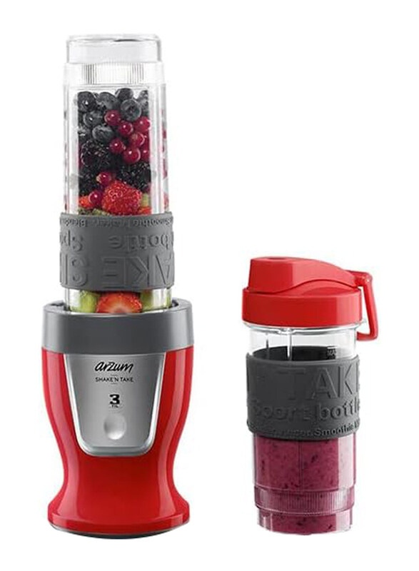 

Arzum 400ml Blender Shaken Take Smoothie Misty with 1 Year Warranty, 300W, AR1032, Multicolour