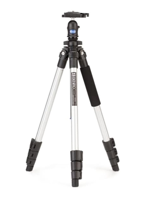 

Generic Benro TAC008ABR0 Active Aluminum Tripod with BR0E Ball Head for Digital Camera & Camcorder, Black/Silver